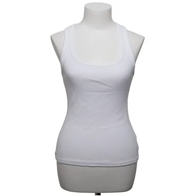 Tank­top (Weiß) von Broke + Schön Baumwolle, Elasthan