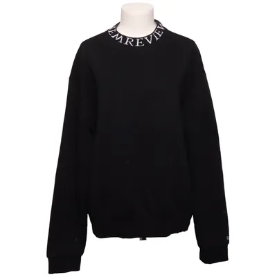 Sweatshirt (Schwarz) von Review Baumwolle, Polyester