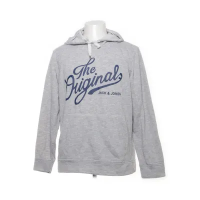 Hættetrøje (Grå) fra Originals by Jack & Jones Bomuld, Polyester
