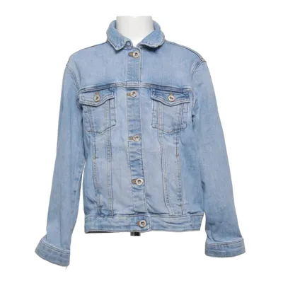 Veste en jean (Bleu) de Zara Coton, Élasthane