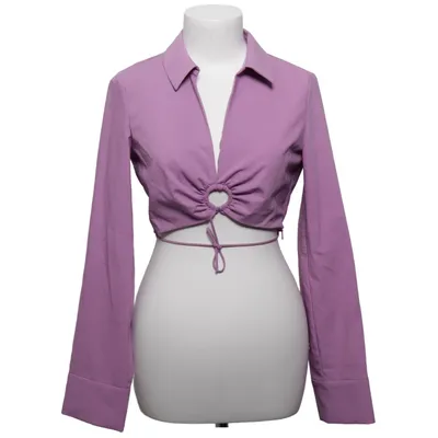 Top (Lila) von Zara Elasthan, Polyester, Viskose
