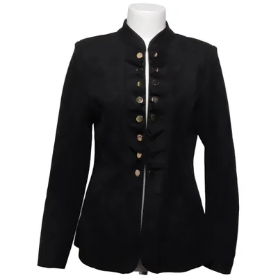 Blazer (Black) from Chica London Elastane, Polyester