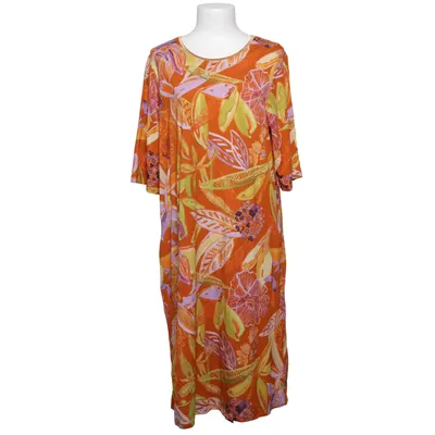 Jurk (Oranje, Meerkleurig) van Oilily Acetaat, Elastaan, Polyamide, Viscose