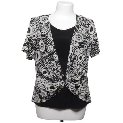 Top (Black, White, Multicolored) from Amanda Elastane, Polyester