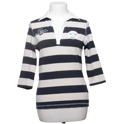Rugby shirt (Blue, White) from Margittes Cotton, Elastane