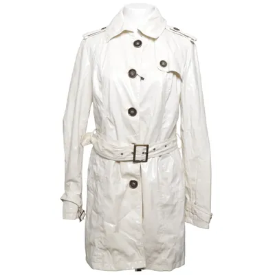 Trenchcoat (Wit) van Chic & Jeune