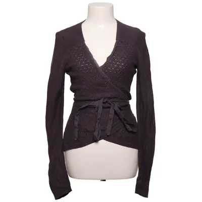 Slå om-cardigan (Grå) fra Noa Noa Bomuld, Viscose