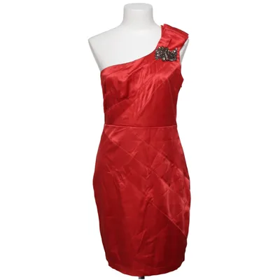 Robe de cocktail (Rouge) de Luxe Collection Coton, Élasthane, Polyester