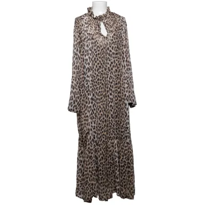 Långklänning (Beige, Svart) från H&M Polyester