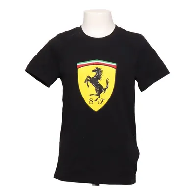T-shirt (Zwart) van Puma x Ferrari Katoen, Polyester