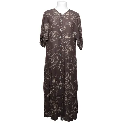 Jurk (Bruin, Beige) van Hopsack