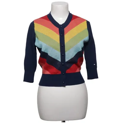Strickjacke (Blau, Mehrfarbig) von Collectif London Baumwolle