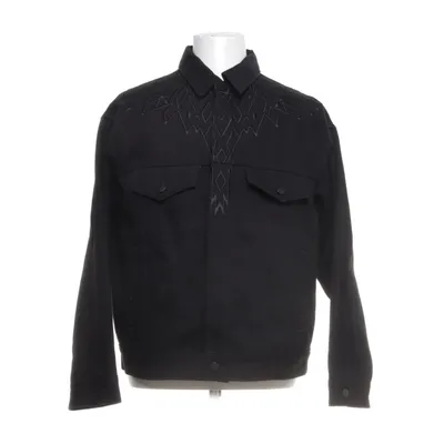 Jeansjacka (Svart) från Marcelo Burlon Bomull, Polyester