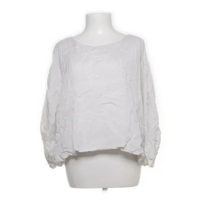 Blouse (Gray) from V Milano Cotton, Silk, Viscose