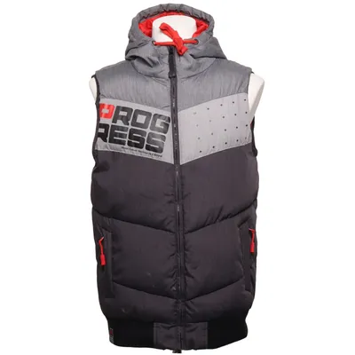 Outdoor vest (Grijs, Rood, Zwart) van Cropp Katoen, Polyester