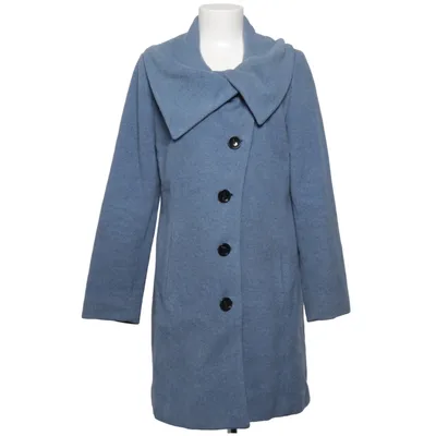 Manteau (Bleu) de Milo Polyamide, Laine