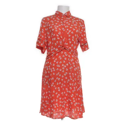 Klänning (Röd, Flerfärgad) från Ganni Viskos