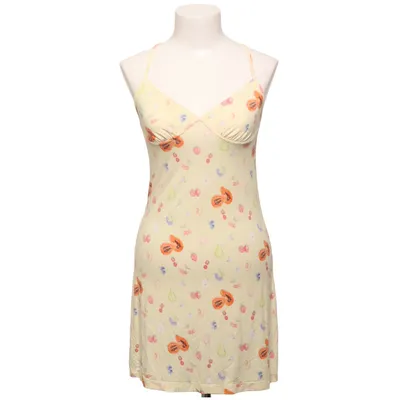 Kleid (Gelb, Mehrfarbig) von Djerf Avenue Elasthan, Lyocell