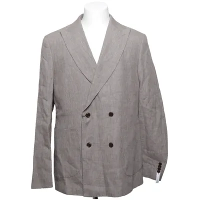 Blazer (Brun) fra These Glory Days Linned, Polyester, Viscose