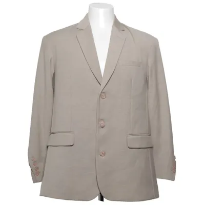 Blazer (Beige) from Frankie Shop Tencel, Viscose, Wool