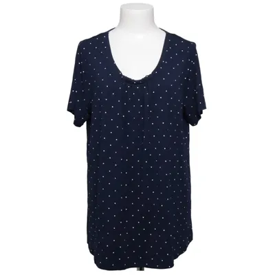 Haut (Bleu, Blanc) de Viveca N Élasthane, Viscose