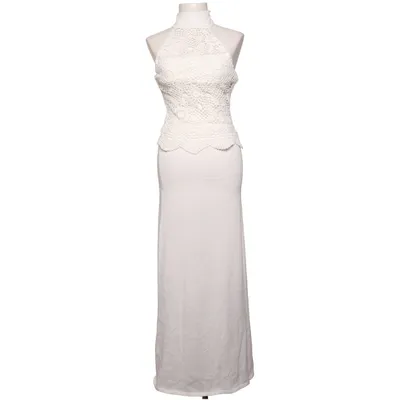 Halternek jurk (Wit) van Meshki Polyester, Viscose