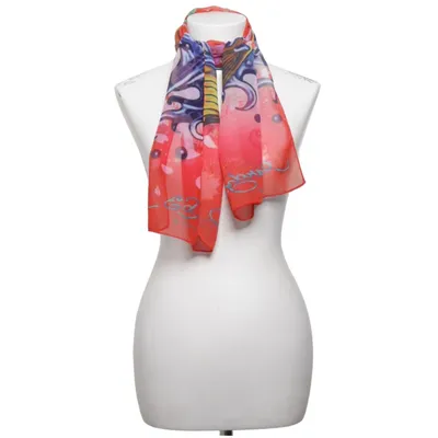 Shawl (Red, Multicolored) from Ed Hardy by Christian Audigier