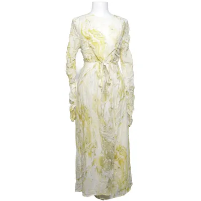 Kjole (Hvid, Gul) fra H&M Trend Viscose