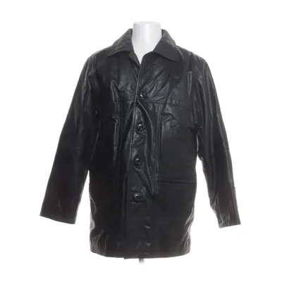 Läderjacka (Svart) från Molltan Bomull, Polyester