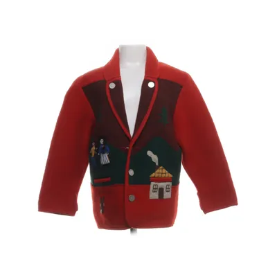Cardigan (Rood, Meerkleurig) van Giesswein Wol