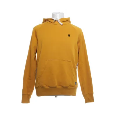 Capuchon sweater (Geel) van Raw Katoen, Elastaan, Polyester