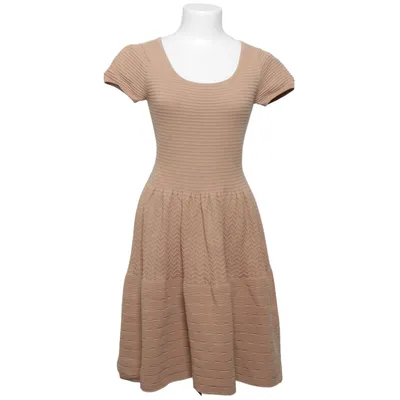 Kjole (Beige) fra Sandro Bomuld, Elastan, Polyamid