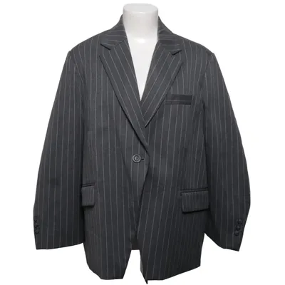 Blazer (Gray) from WRSTBHVR Studio Elastane, Polyester, Viscose
