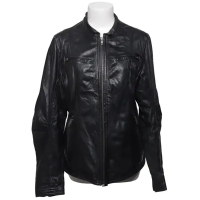 Veste en cuir (Noir) de Zeda