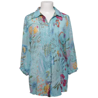 Blouse (Turquoise, Meerkleurig) van Malvin Polyester