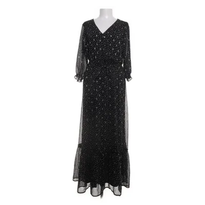 Långklänning (Svart, Vit, Guldfärgad) från Jean Pascale Polyester