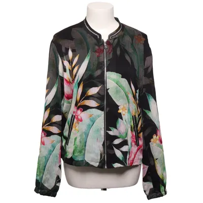 Bomberjakke (Sort, Flerfarvet) fra Gerry Weber Collection Elastan, Polyester, Viscose