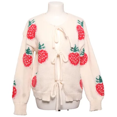 Cardigan (White, Red, Green) Polyester