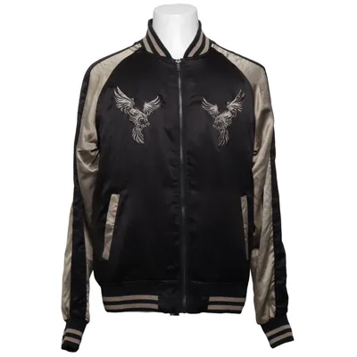 Bomberjacka (Svart, Beige) från Adrian Hammond Polyester
