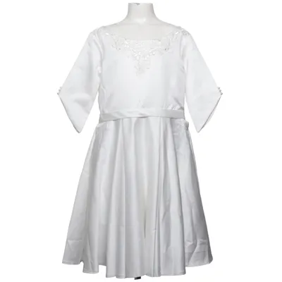 Brudnäbbsklänning (Vit) Bomull, Polyester