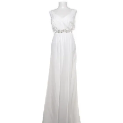 Brudklänning (Vit) från Party Line Polyester