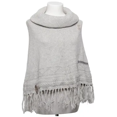 Poncho (Gray) from La Martina Merino wool, Polyamide, Viscose