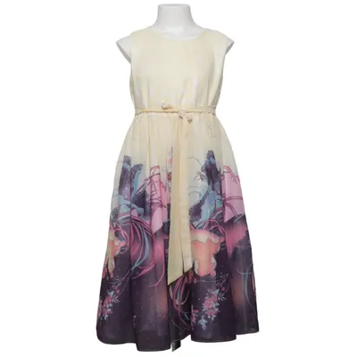 Kjole (Gul, Flerfarvet) fra Santa Barbara Polyester, Viscose