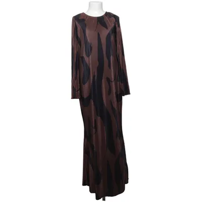 Långklänning (Brun, Svart) från Shein Polyester