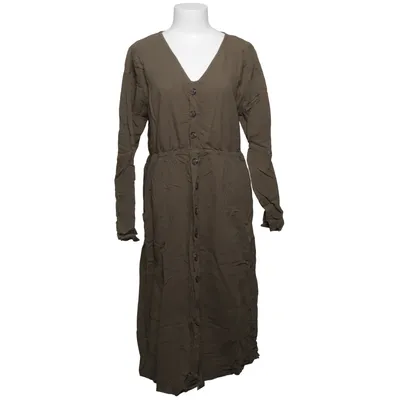 Robe chemise (Vert) de Ajpguot Coton, Polyester