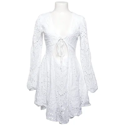 Dress (White) from Boohoo Cotton