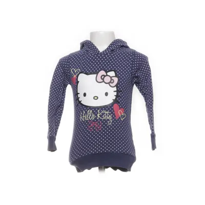 Capuchon sweater (Blauw, Meerkleurig) van Hello Kitty Katoen, Elastaan