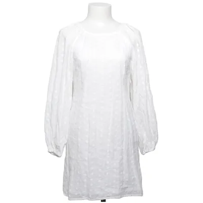 Kjole (Hvid) fra Bubbleroom Occasion Bomuld, Polyester