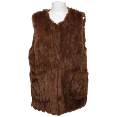 Outer vest (Brown) from Zara Kids Acrylic, Polyester