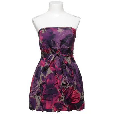 Robe (Violet, Rose, Multicolore) de Jane Norman Coton, Polyester, Viscose